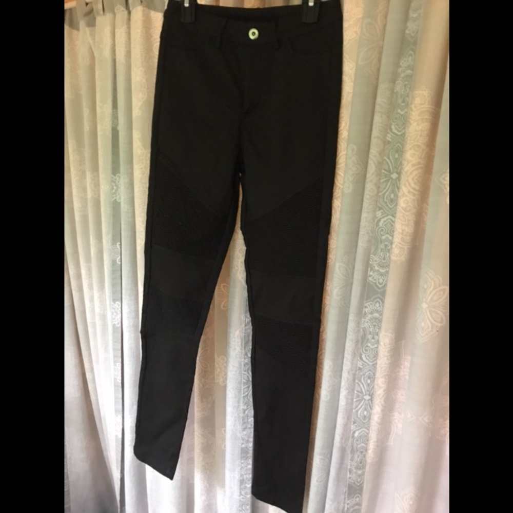 Faux leather Comme jeans